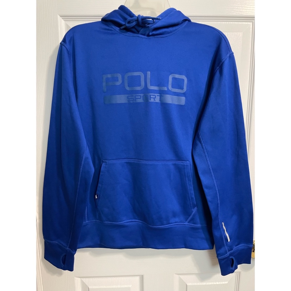 Men’s Polo Sport Pullover Hoodie Size Small (S)